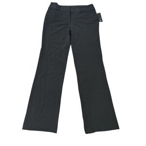 BCX Black Dress Pants Juniors Size 11 Waist Slimming Trousers Classic Hidden Fly